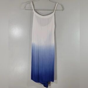 Victoria’s Secret White and Blue Ombre Dress/nightie/coverup